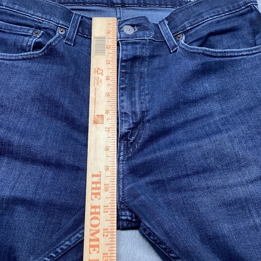 Levis 512 Slim Taper Jeans Mens W34 L32 Dark Wash Stretch Denim
